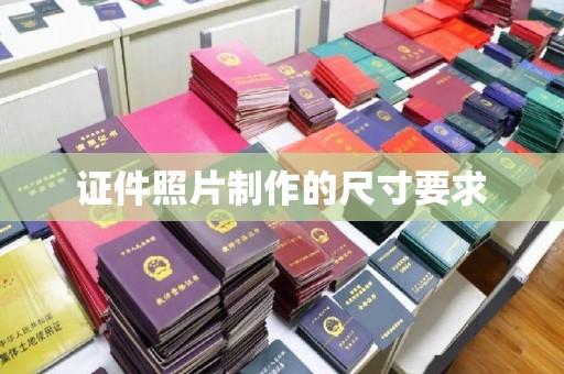 凤庆证件照片制作的尺寸要求